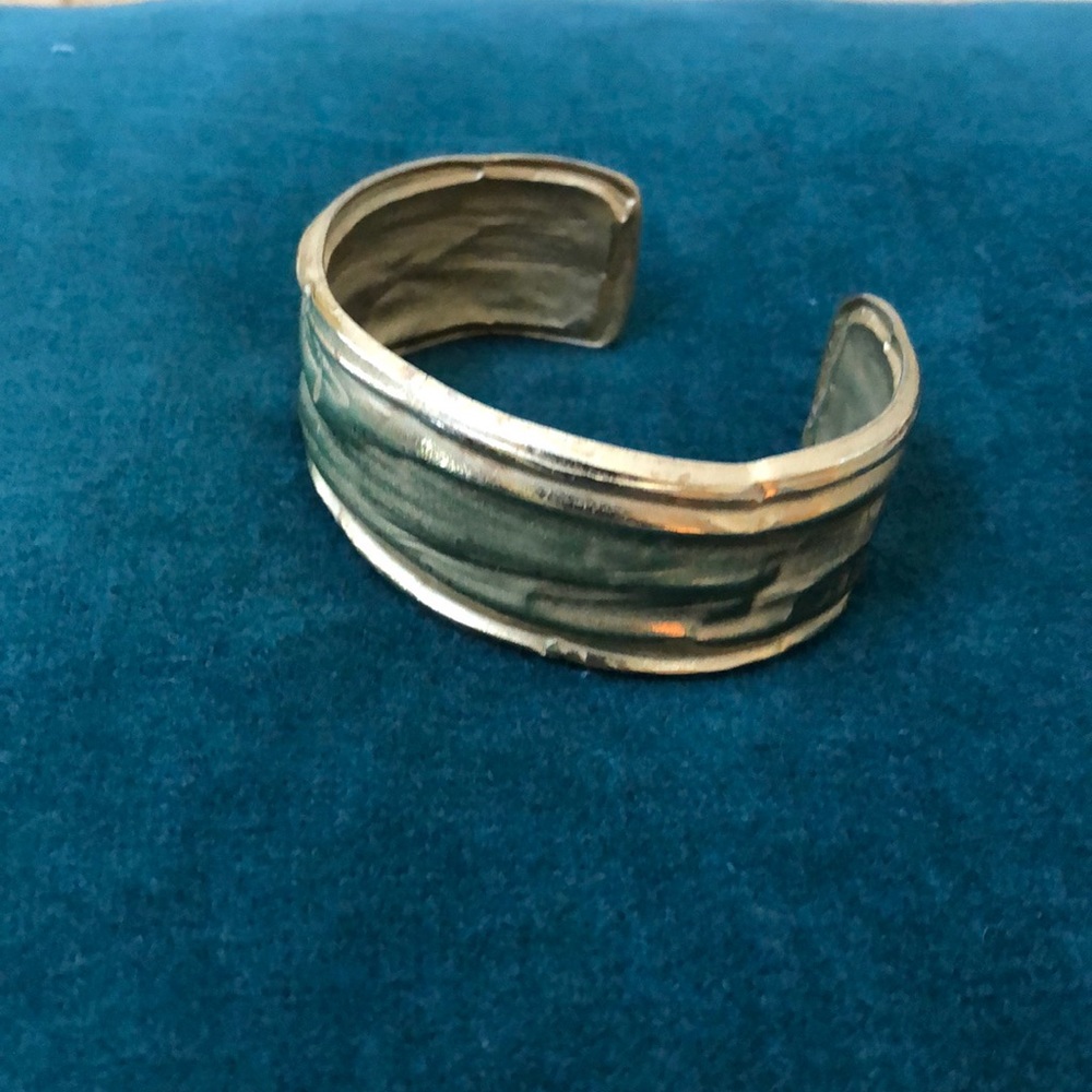 Givenchy gold cuff bracelet